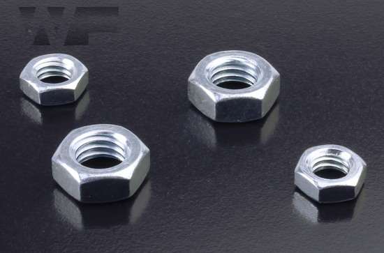 UNC Half Nuts (Lock Nut) ASME B18.2.2 in BZP image