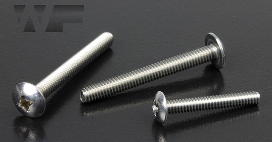 Image of UNC Phillips Truss Head Machine Screws ASME B18.6.3 in A2 image