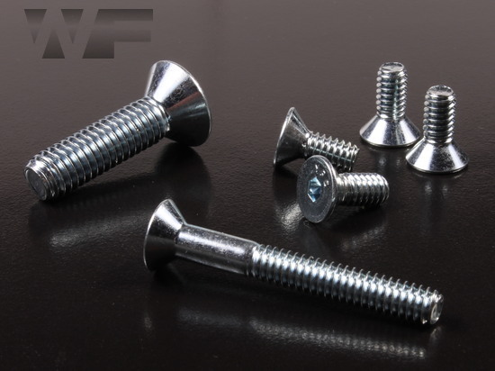 Image of UNC Socket Head Countersunk Screws ASME B18.3 in BZP image