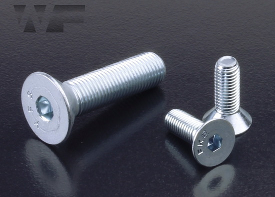 Image of UNF Socket Head Countersunk Screws ASME B18. 3-2003 in BZP image