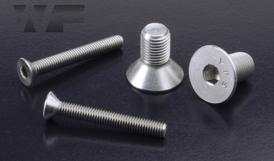 Image of UNF Socket Head Countersunk Screws ASME B18. 3 in A2 image