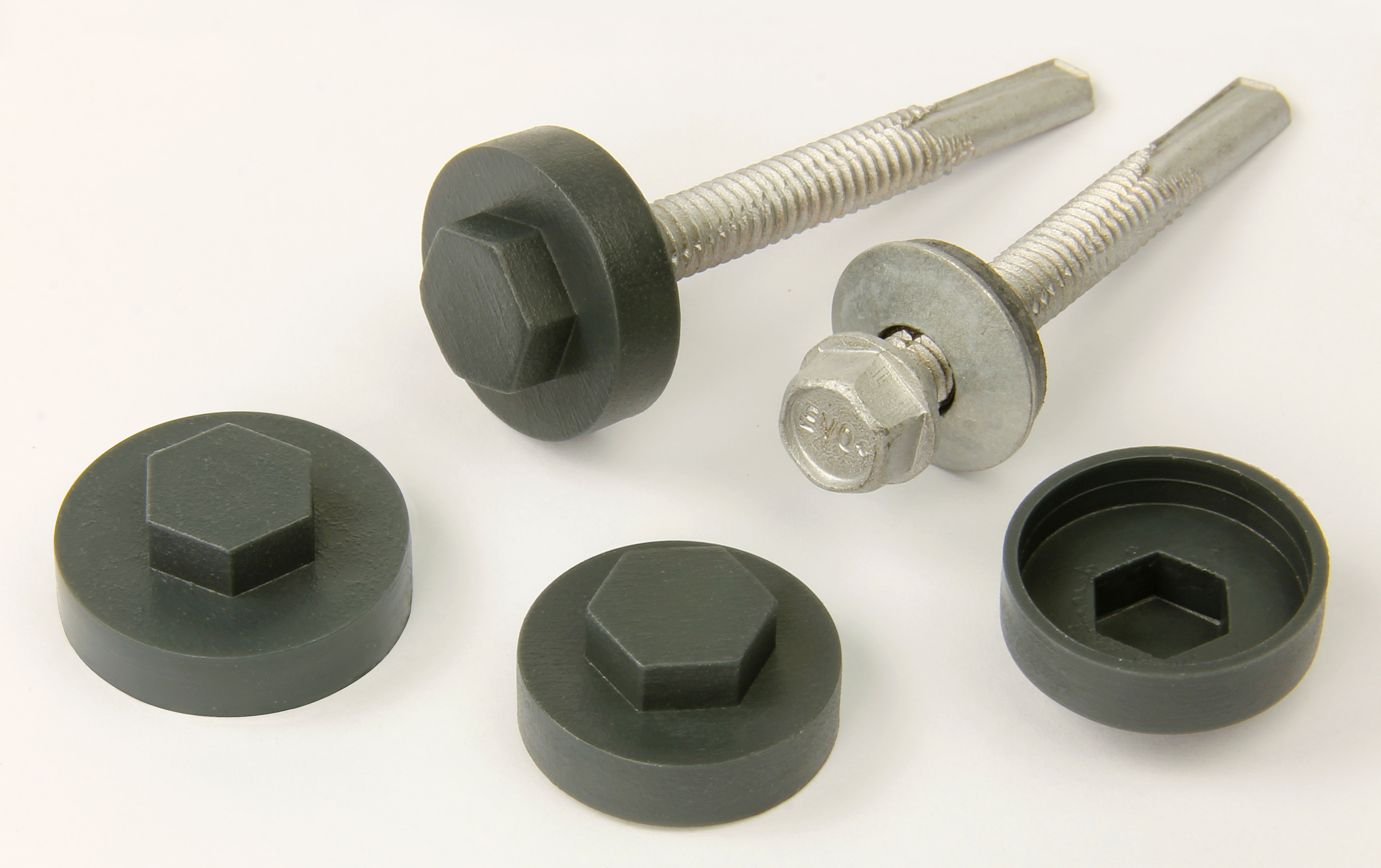 Tek Screw Colour Caps in Plastic (Low-density Polyethylene) image