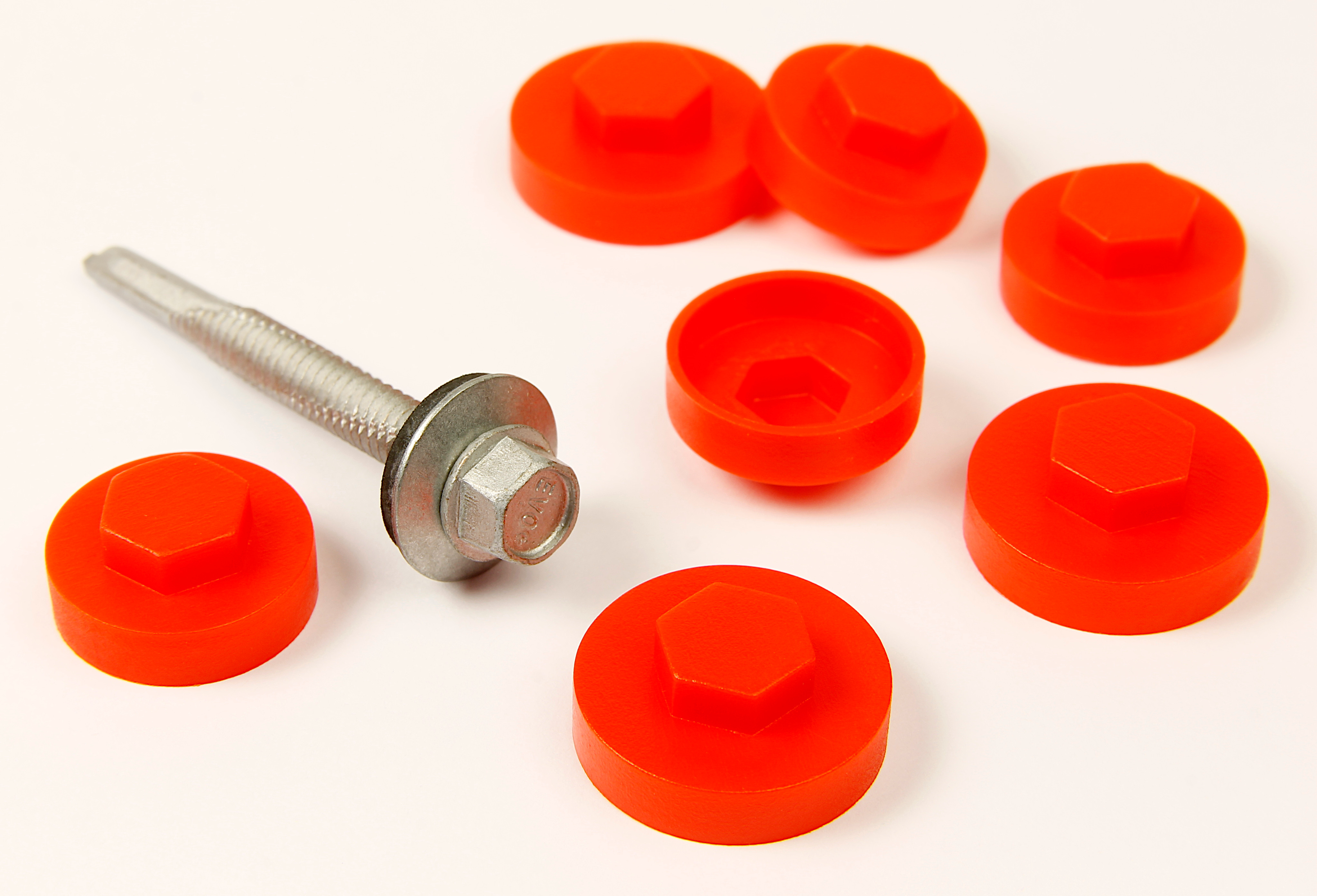 Tek Screw Colour Caps in Plastic (Low-density Polyethylene) image